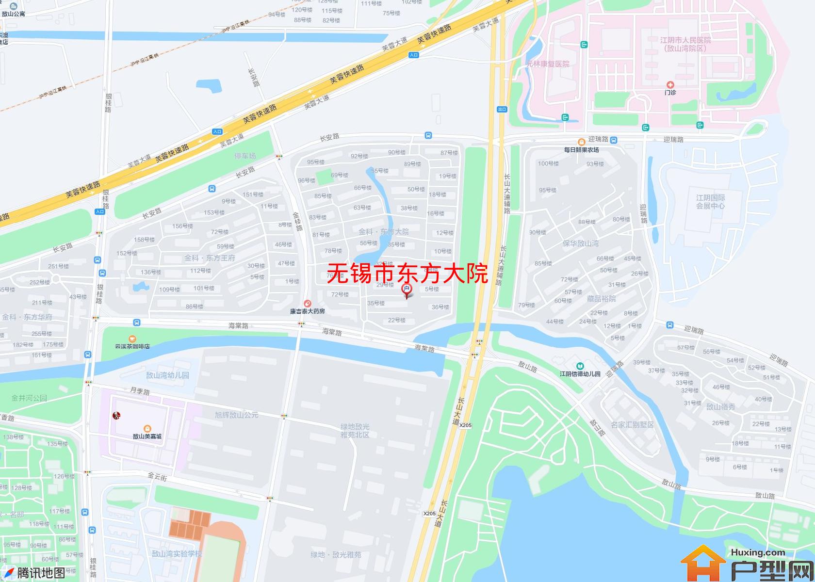 东方大院小区 - 户型网