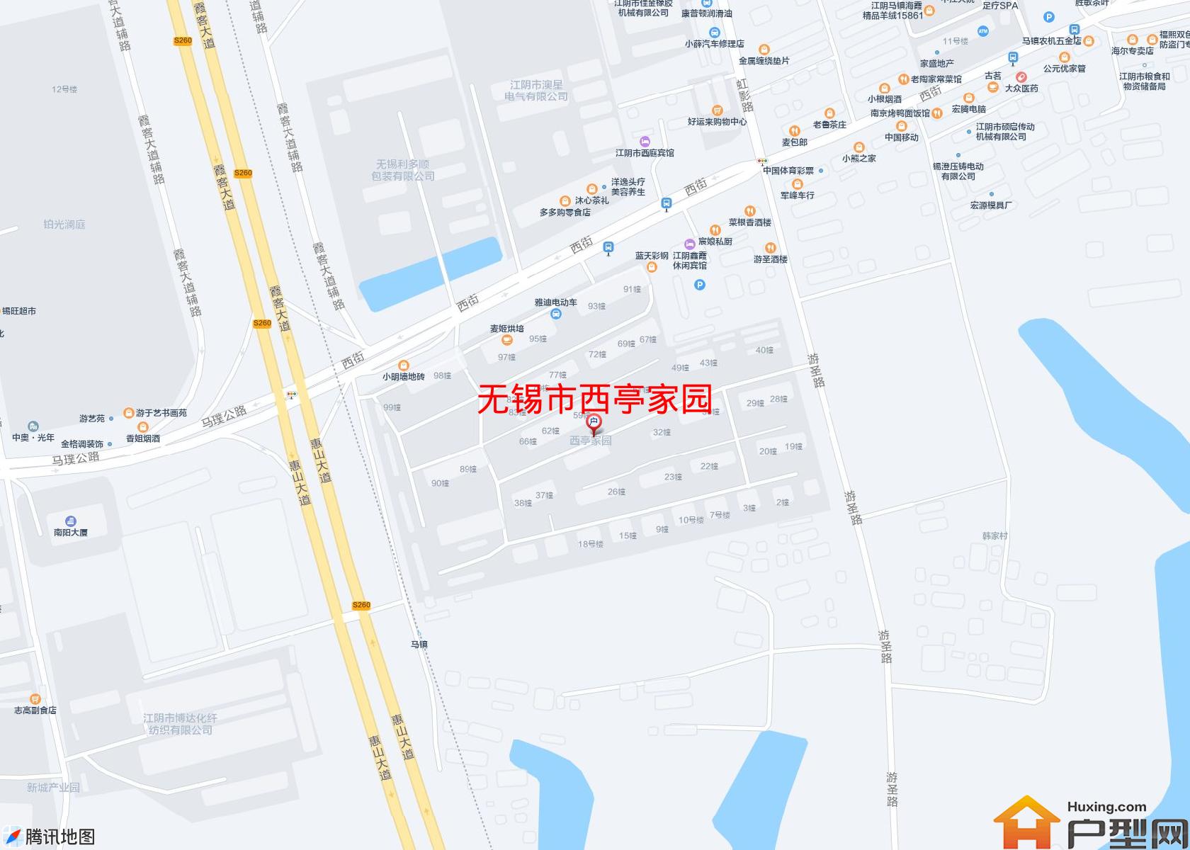 西亭家园小区 - 户型网