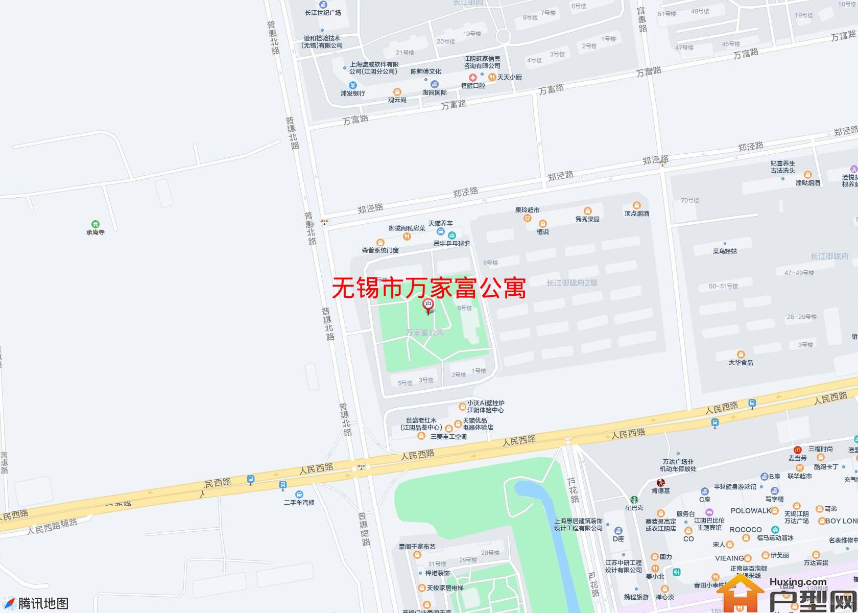 万家富公寓小区 - 户型网