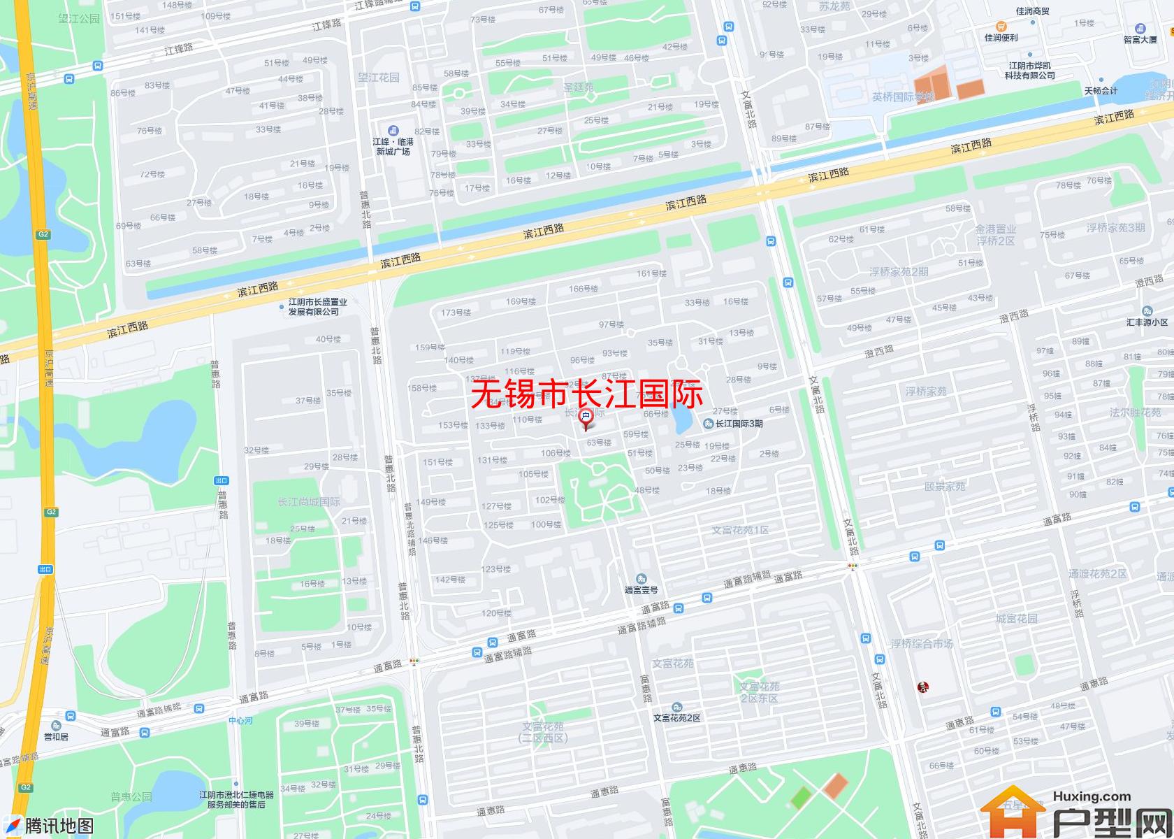 长江国际小区 - 户型网