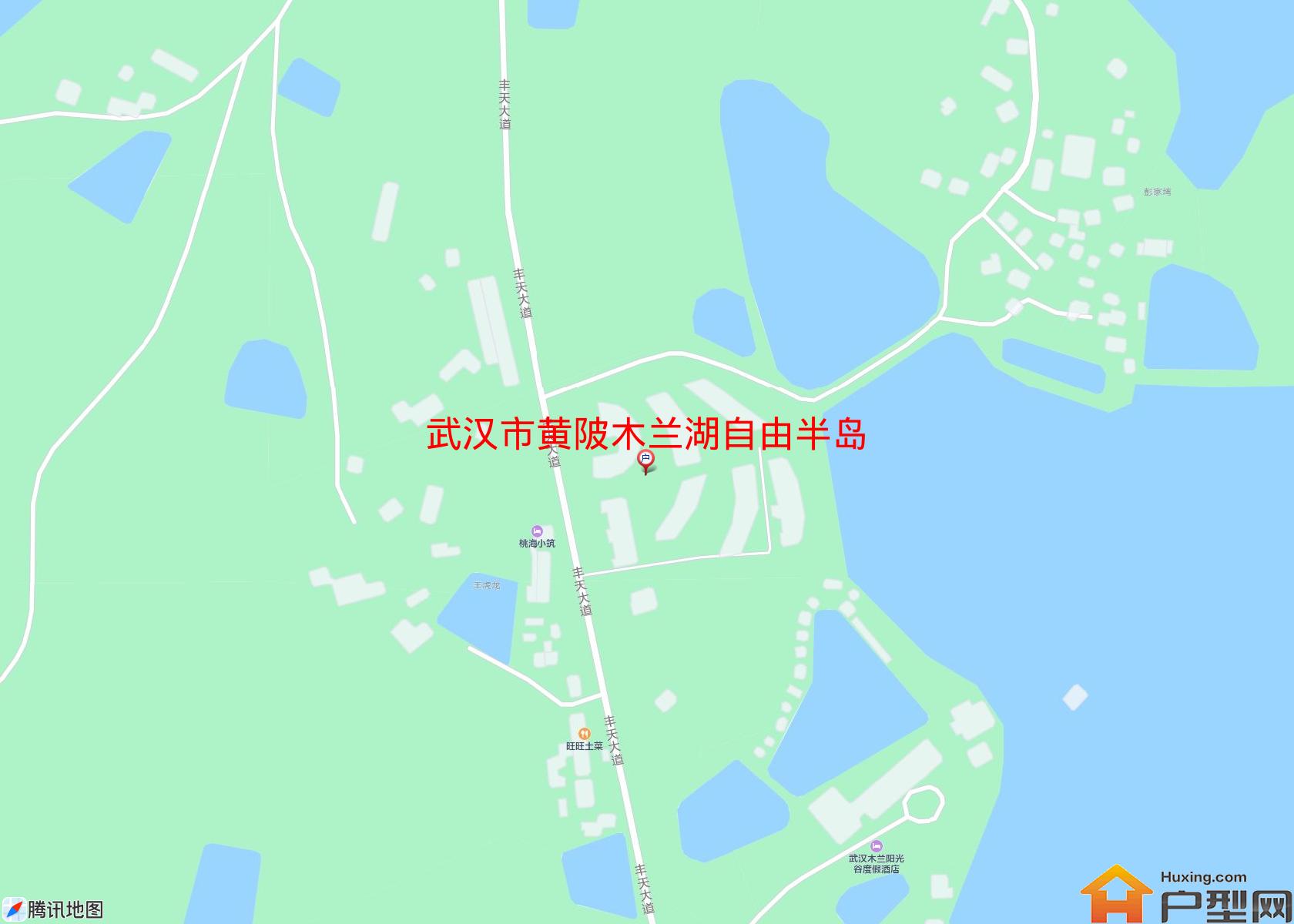 黄陂木兰湖自由半岛小区 - 户型网