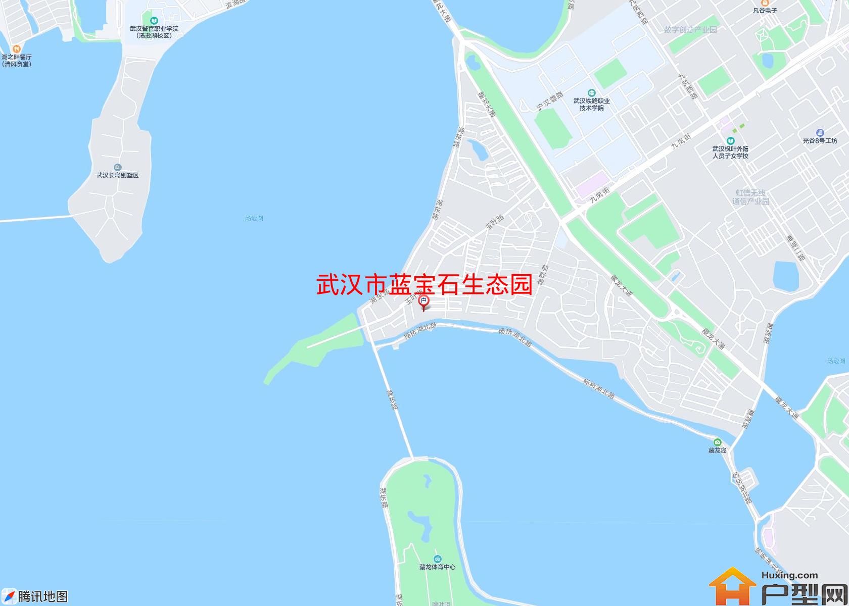 蓝宝石生态园小区 - 户型网