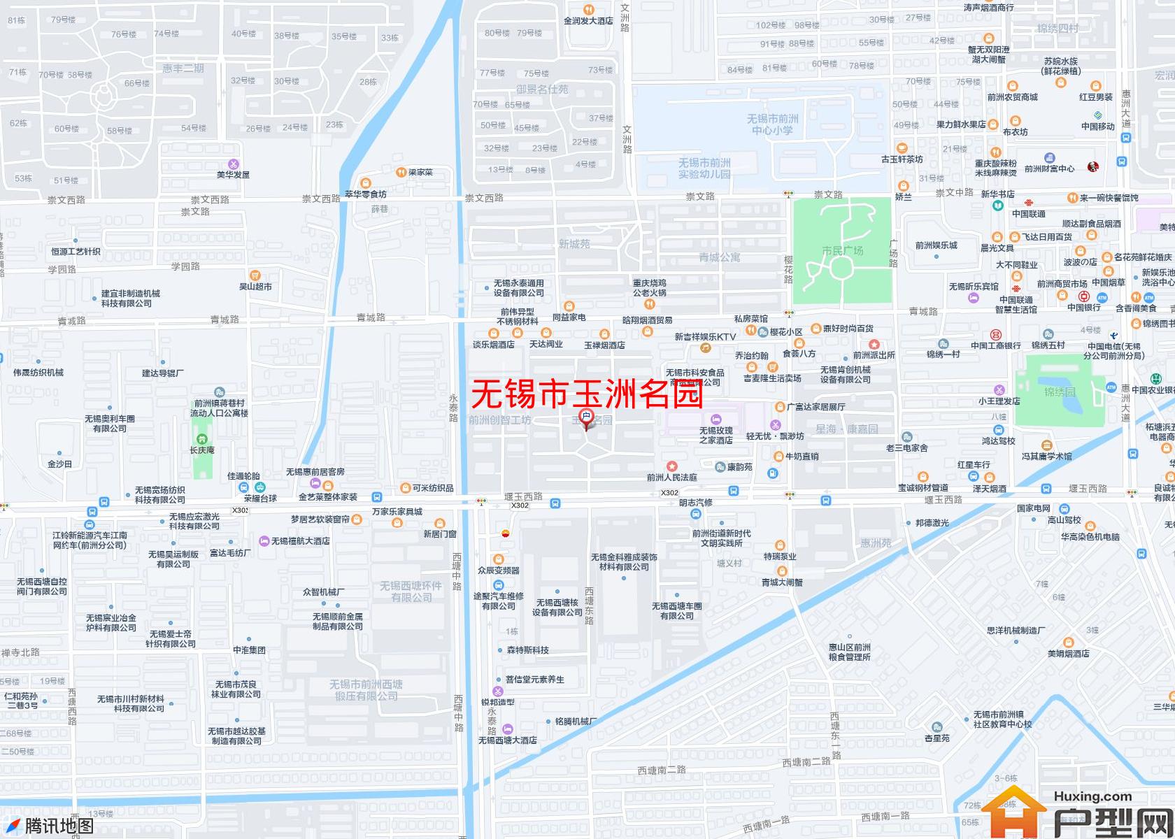 玉洲名园小区 - 户型网