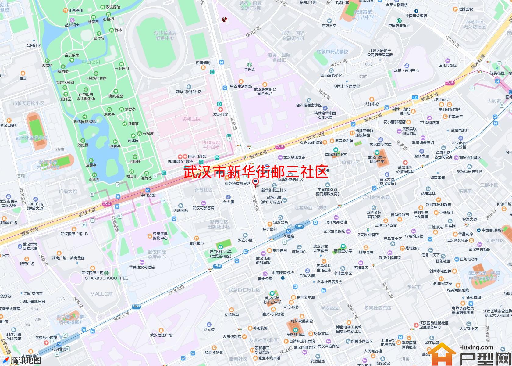 新华街邮三社区小区 - 户型网