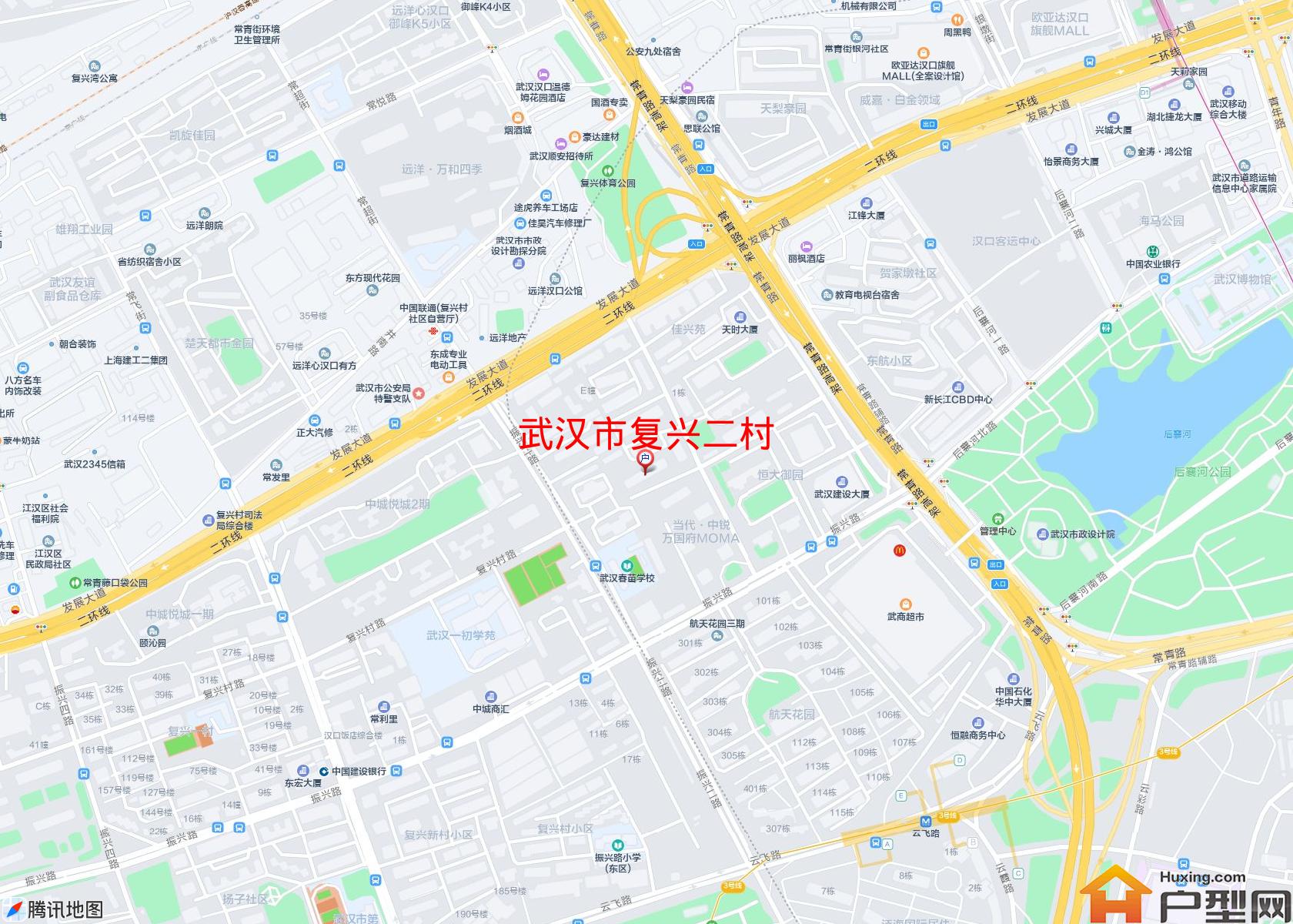 复兴二村小区 - 户型网