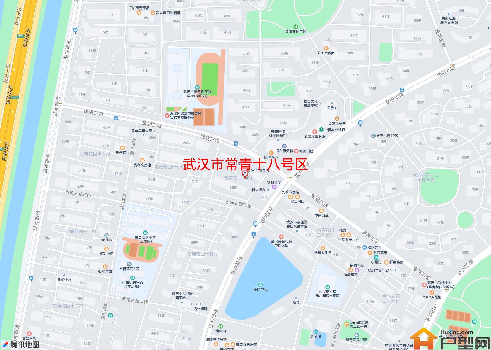 常青十八号区小区 - 户型网