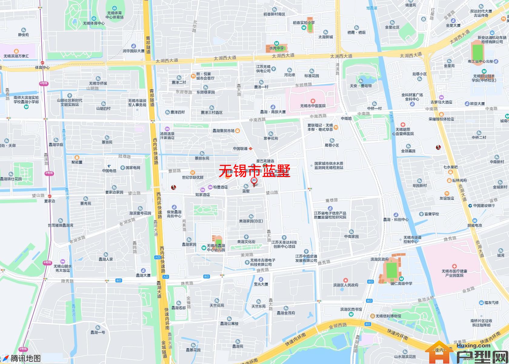 蓝墅小区 - 户型网