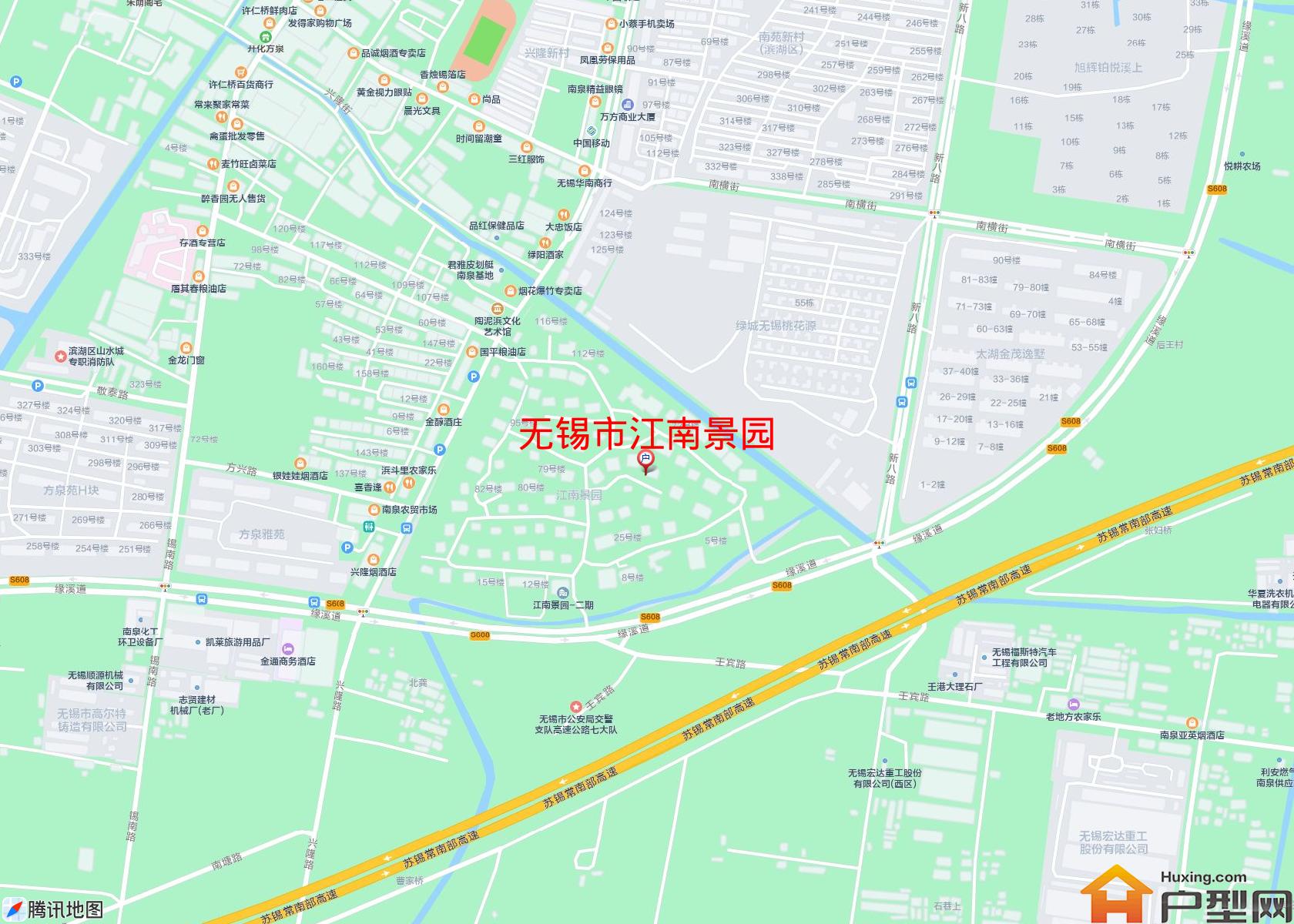 江南景园小区 - 户型网