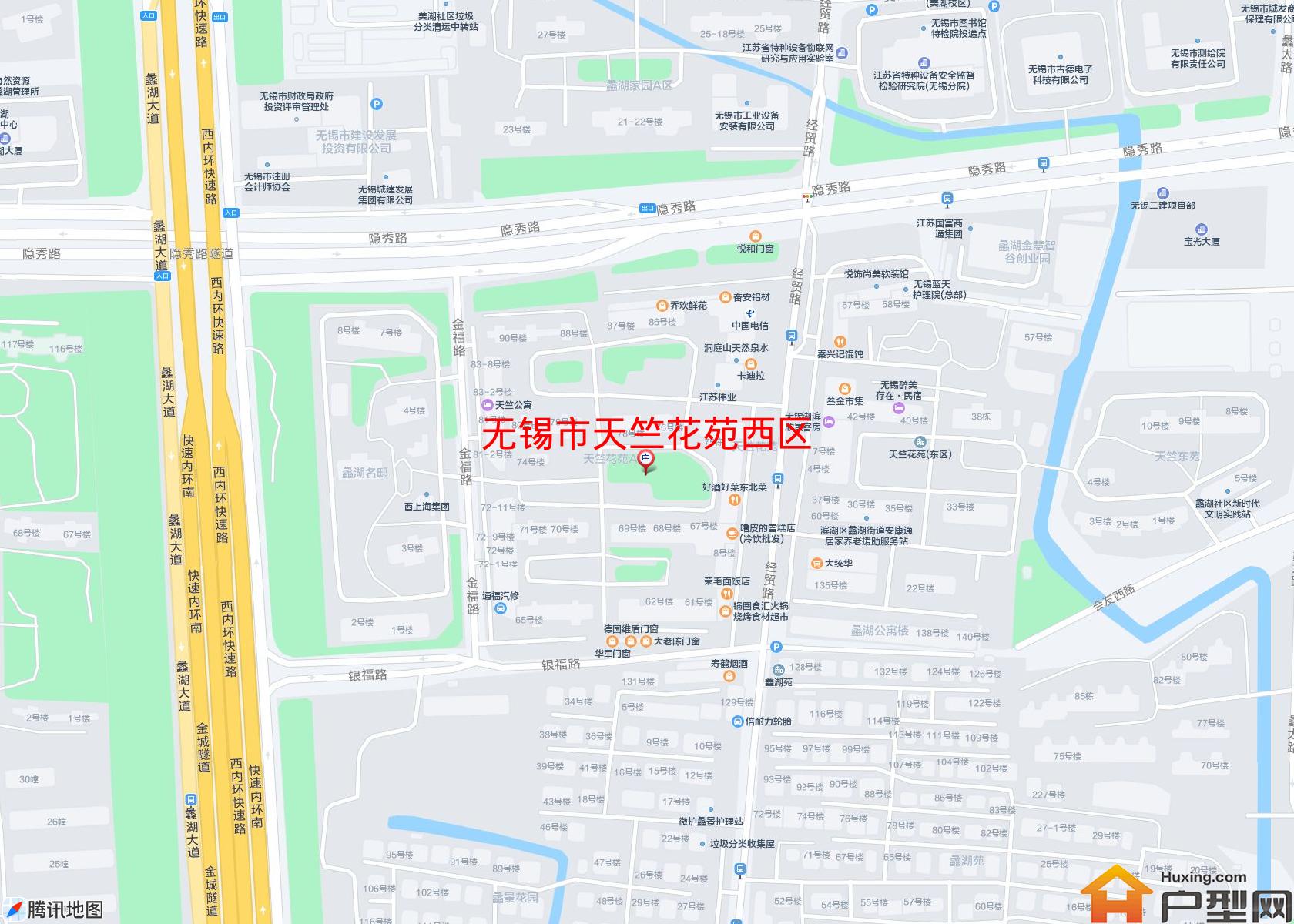 天竺花苑西区小区 - 户型网 天竺花苑西区小区 - 户型网