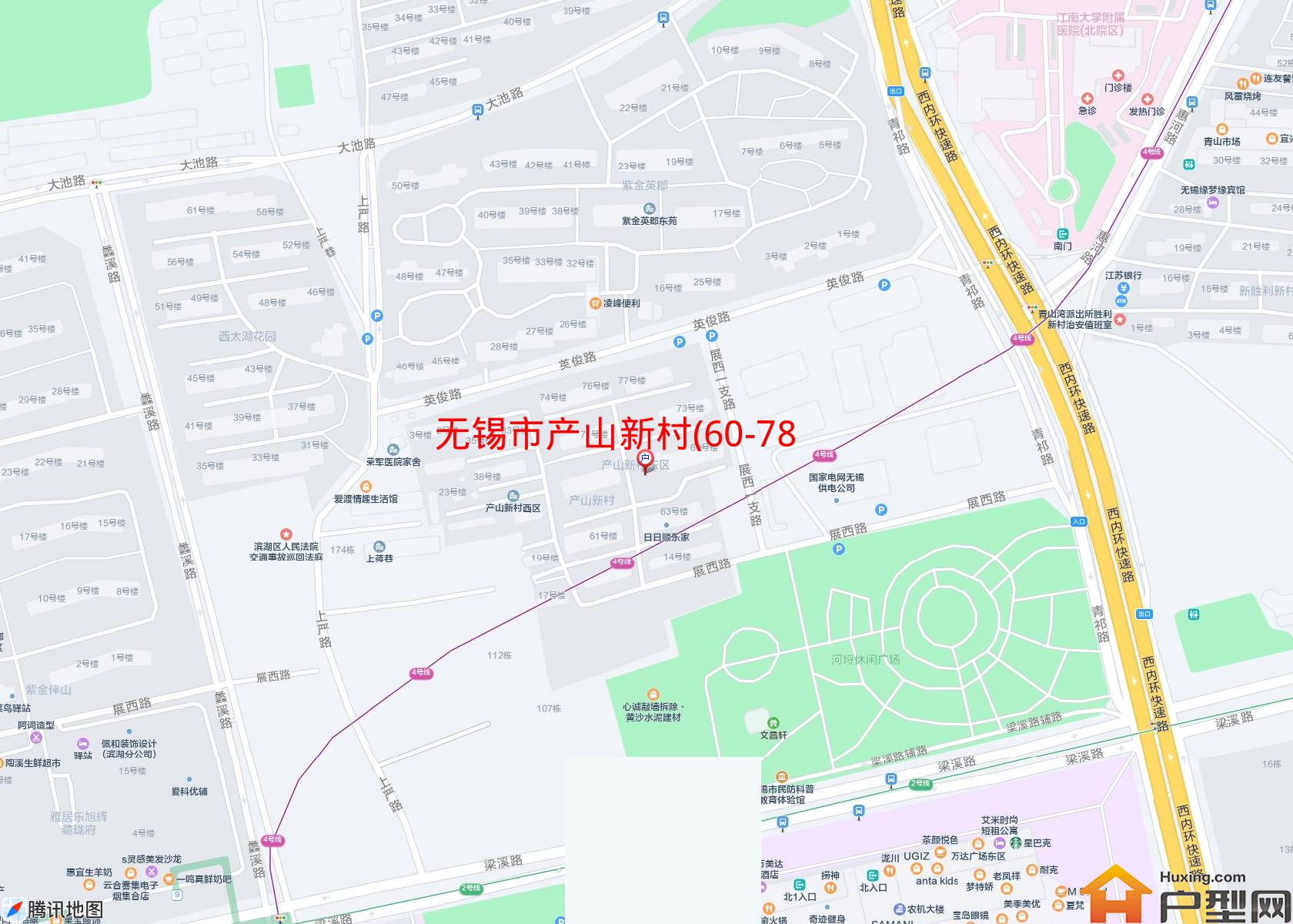 产山新村(60-78号)小区 - 户型网