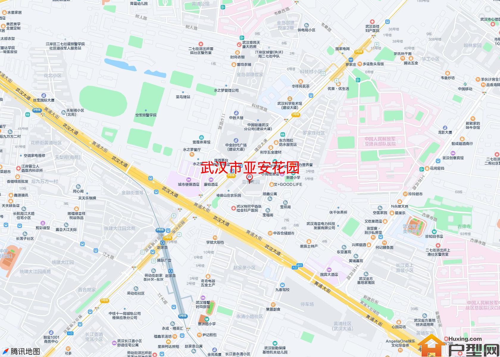 亚安花园小区 - 户型网