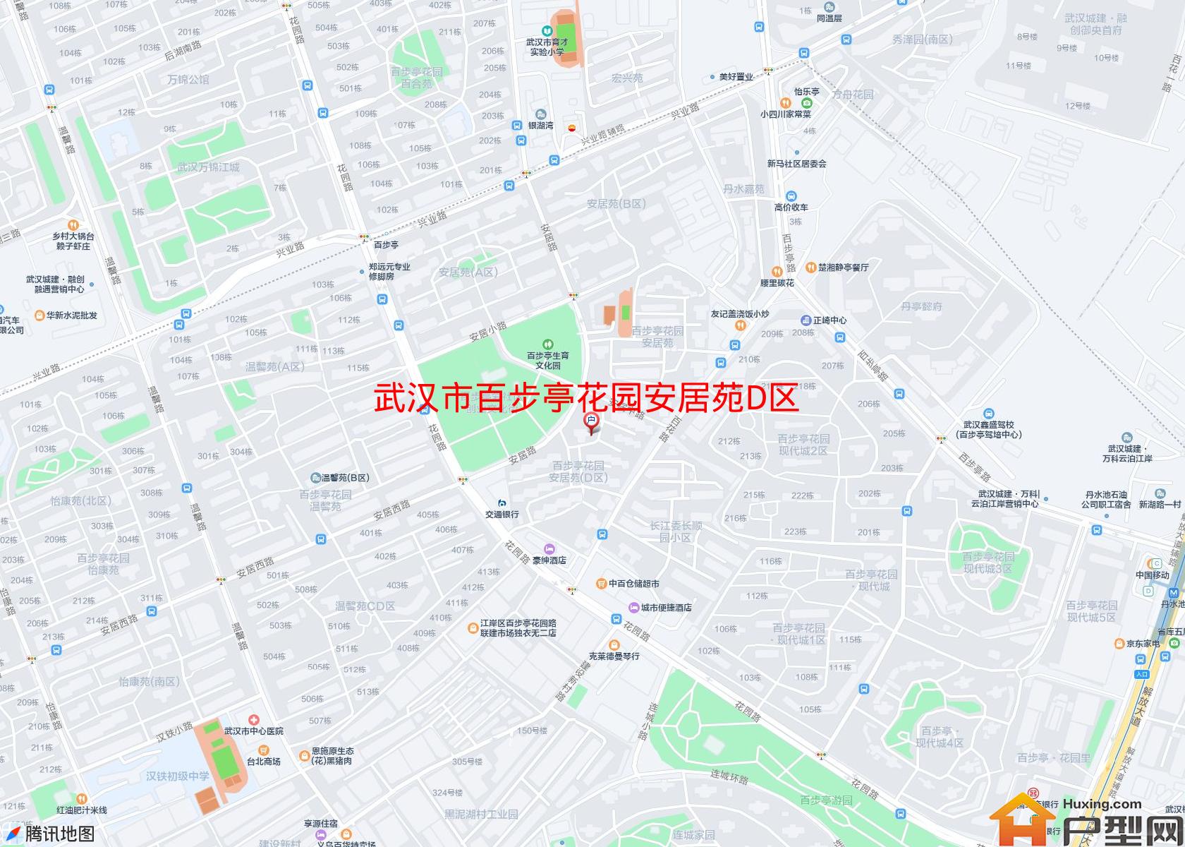 百步亭花园安居苑D区小区 - 户型网 百步亭花园安居苑D区小区 - 户型网