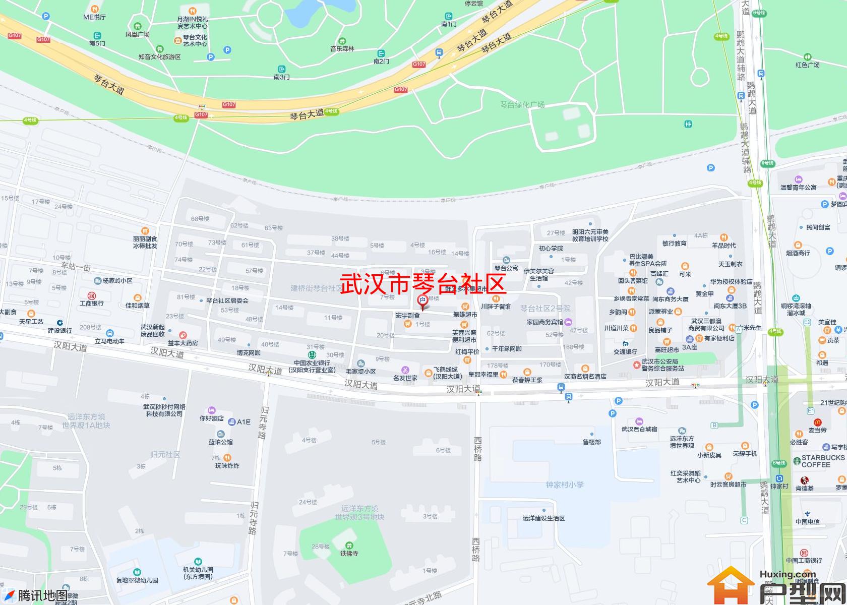 琴台社区小区 - 户型网