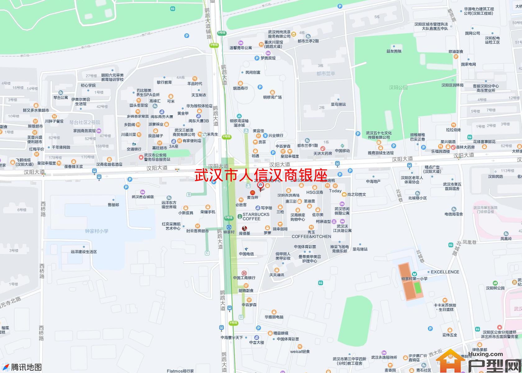 人信汉商银座小区 - 户型网