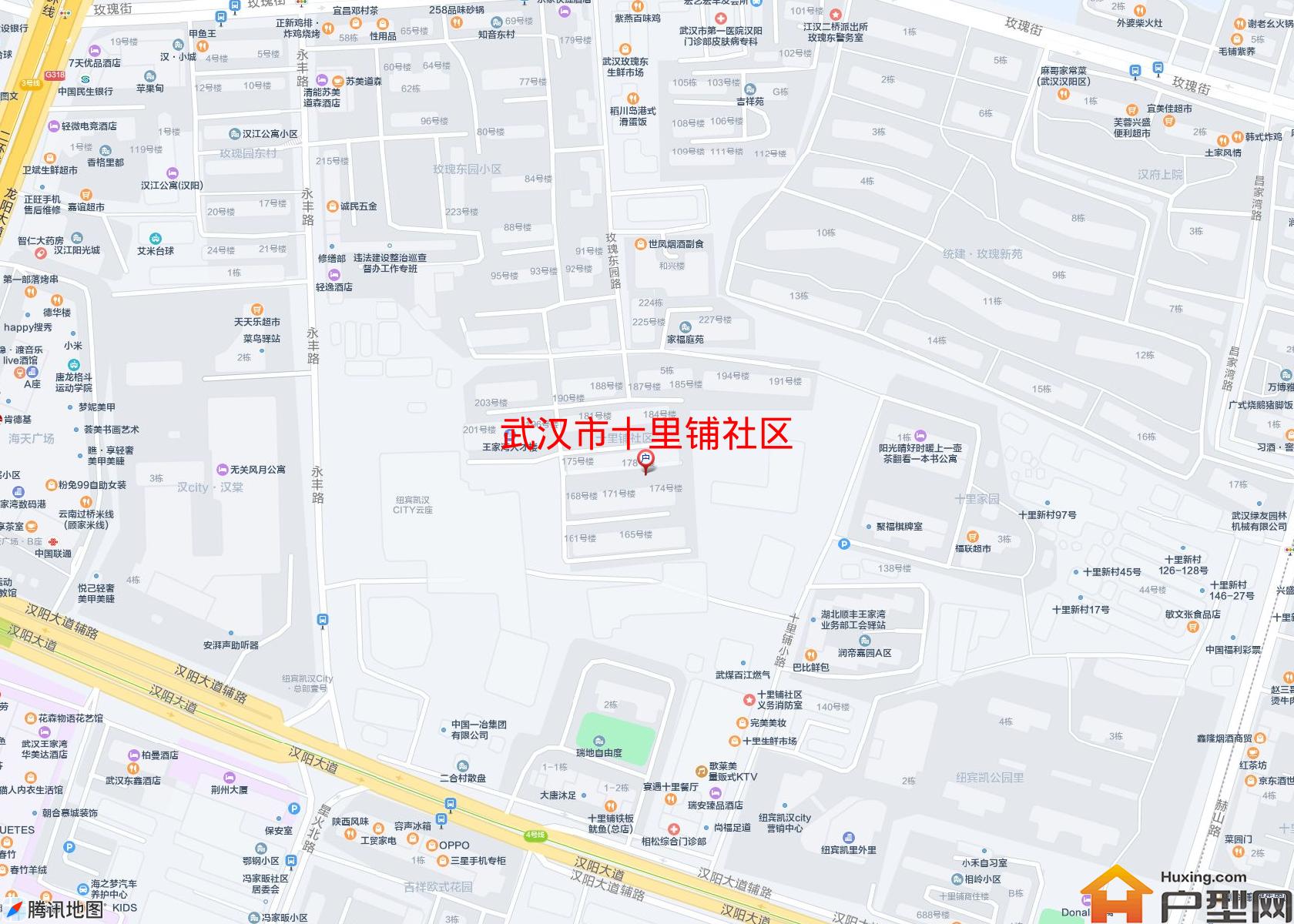 十里铺社区小区 - 户型网