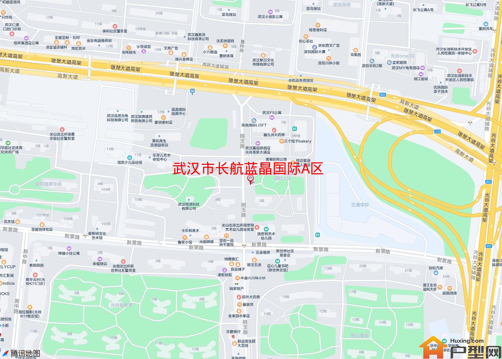 长航蓝晶国际A区小区 - 户型网