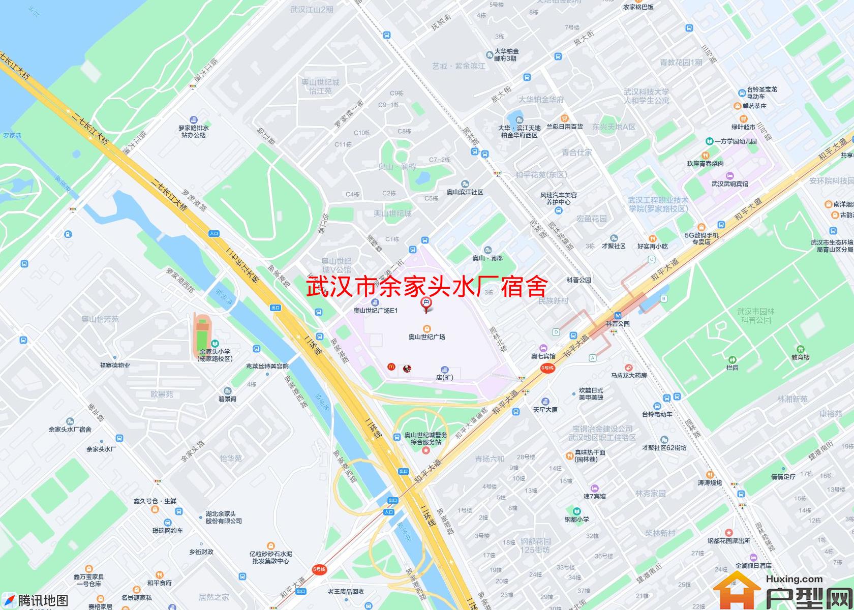 余家头水厂宿舍小区 - 户型网
