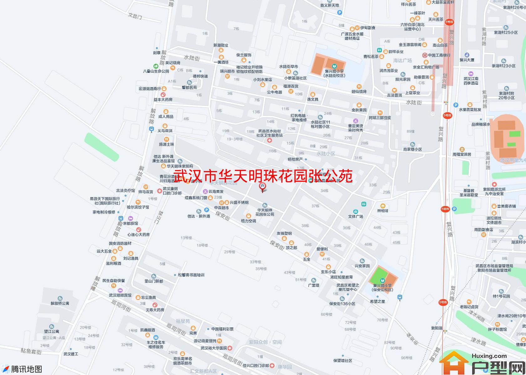 华天明珠花园张公苑小区 - 户型网