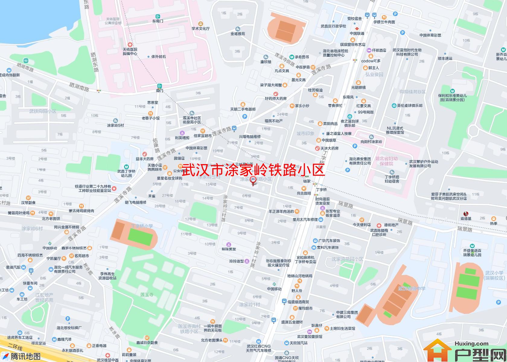 涂家岭铁路小区小区 - 户型网