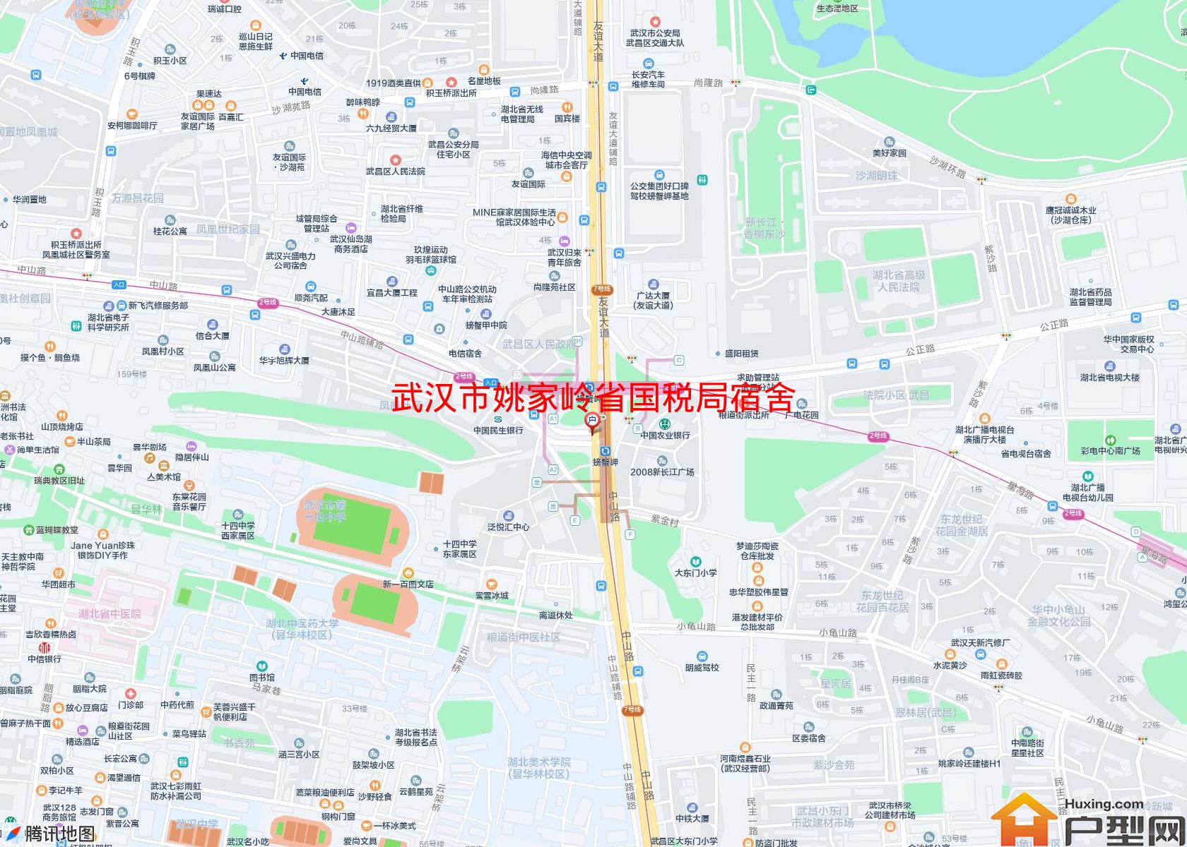 姚家岭省国税局宿舍小区 - 户型网