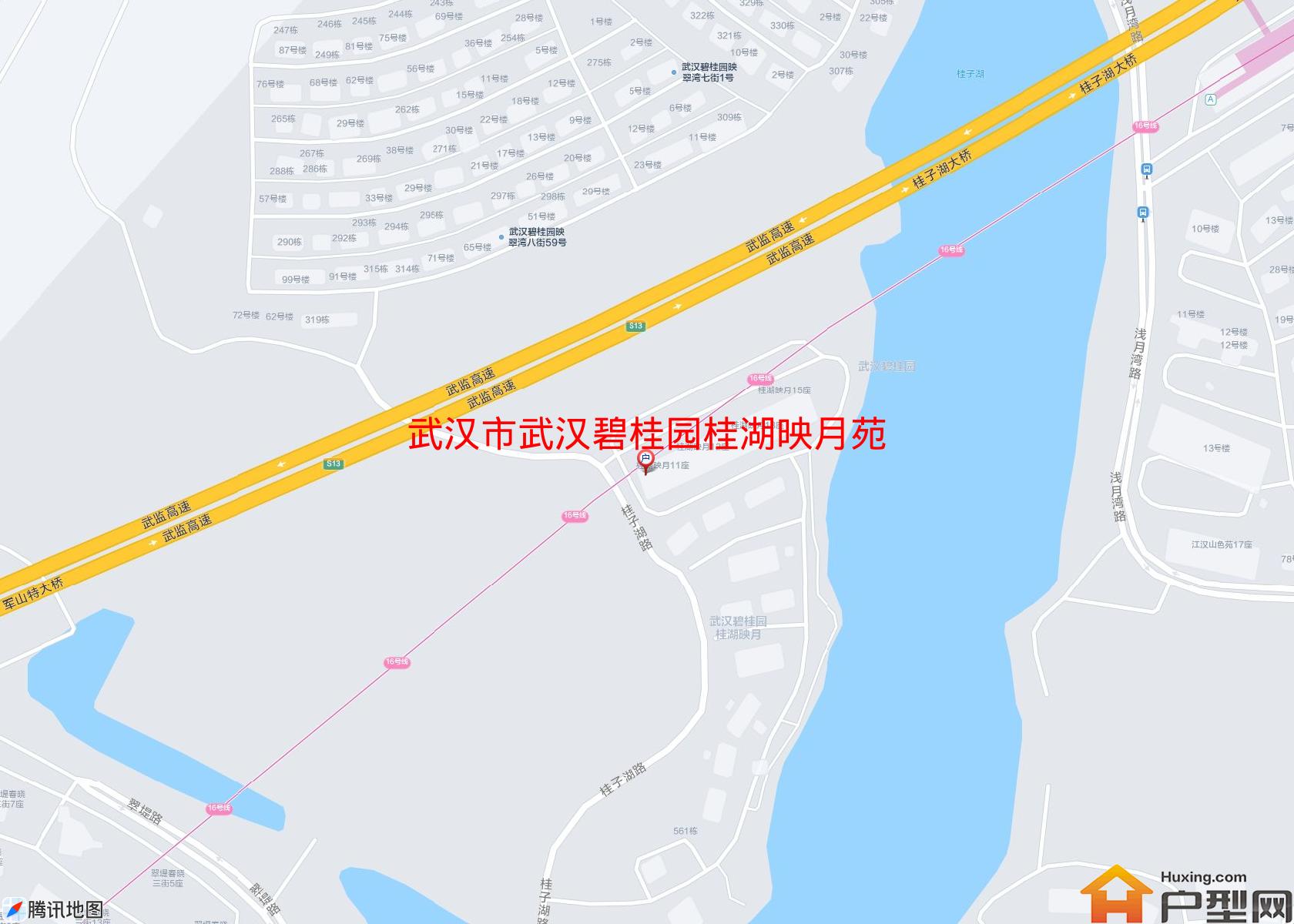武汉碧桂园桂湖映月苑小区 - 户型网