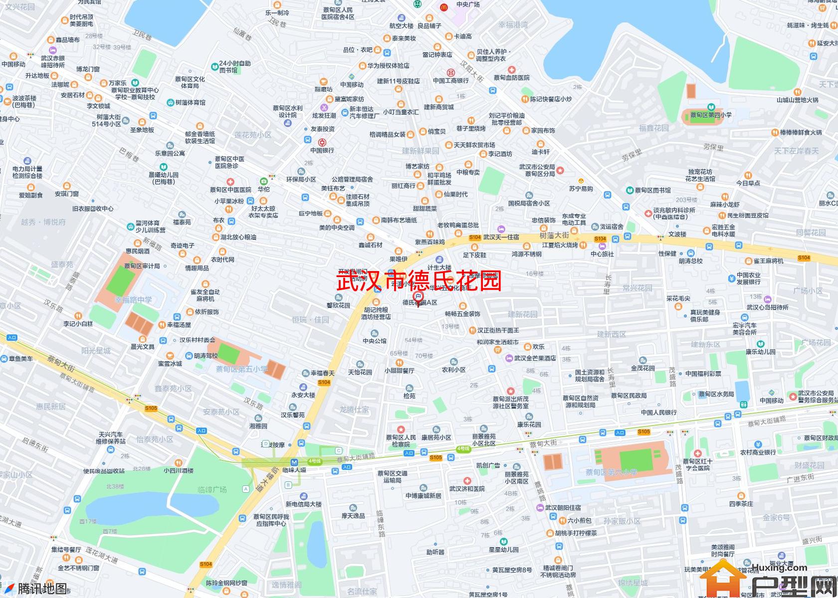 德氏花园小区 - 户型网