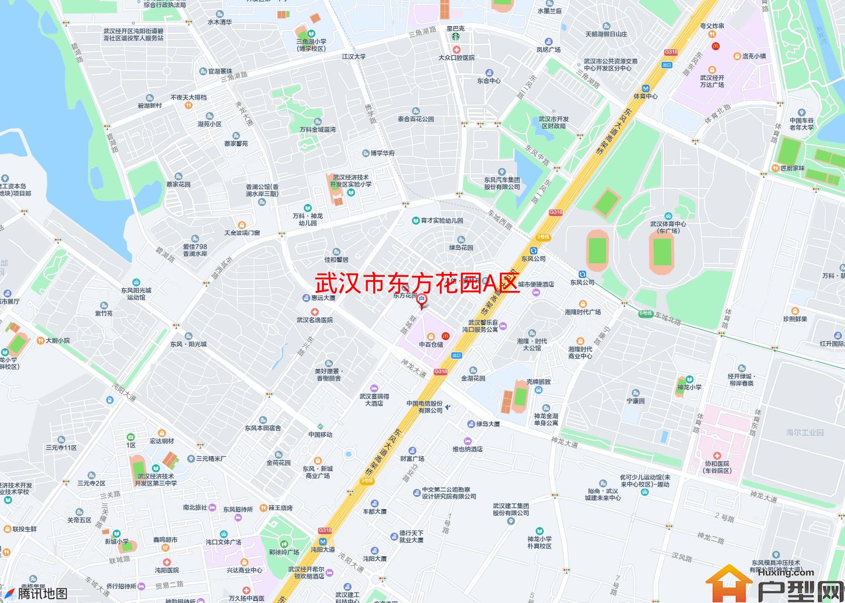 东方花园A区小区 - 户型网