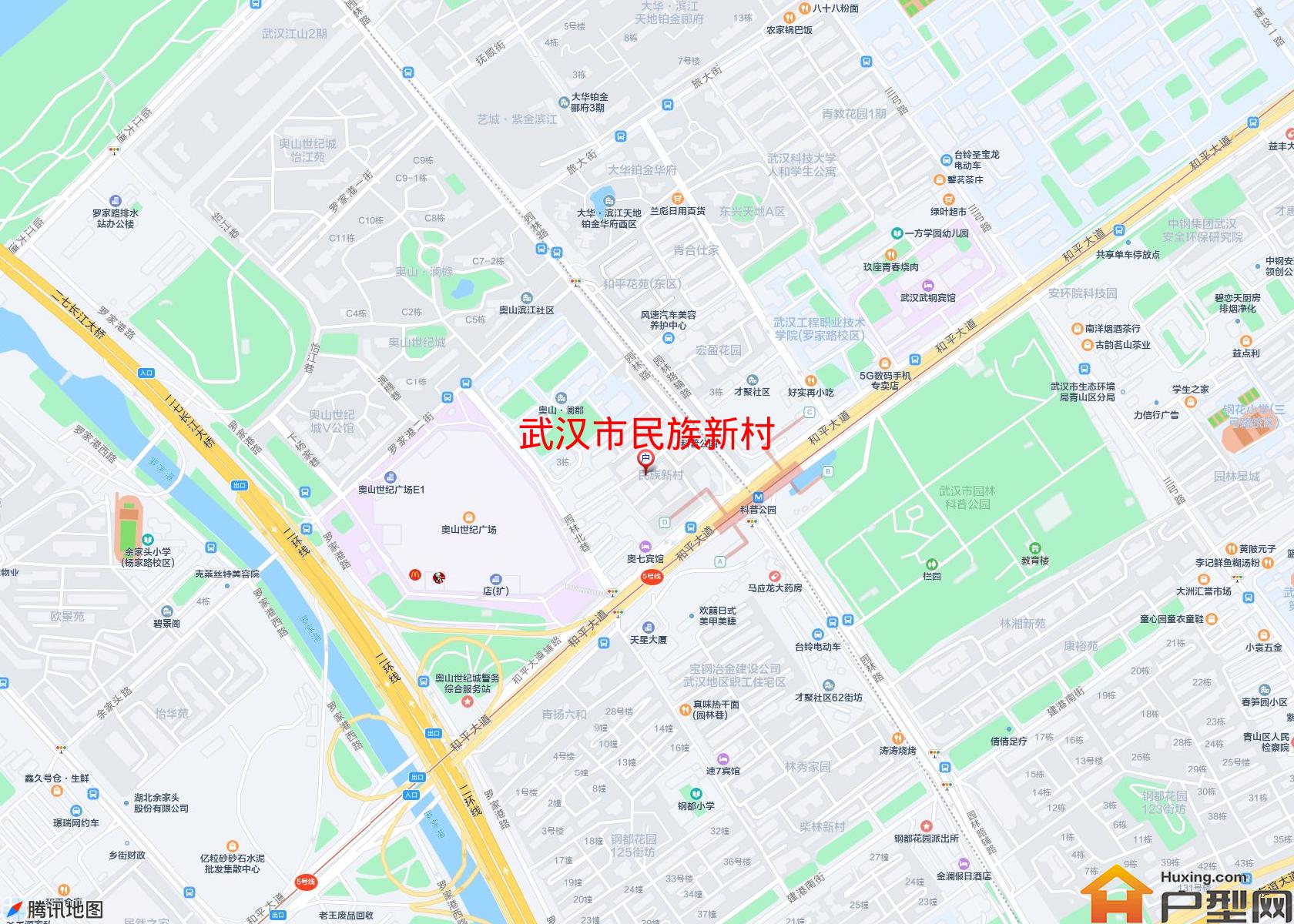 民族新村小区 - 户型网
