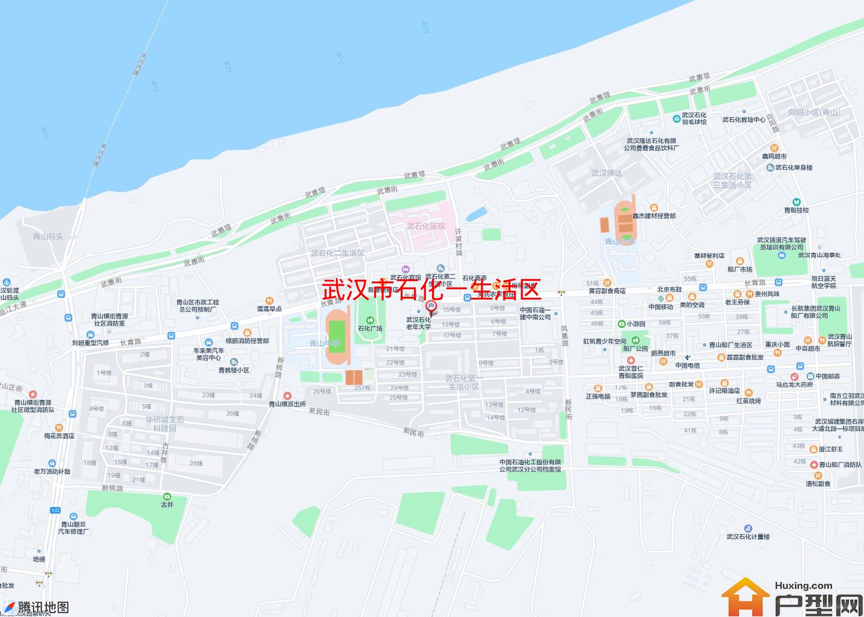 石化一生活区小区 - 户型网