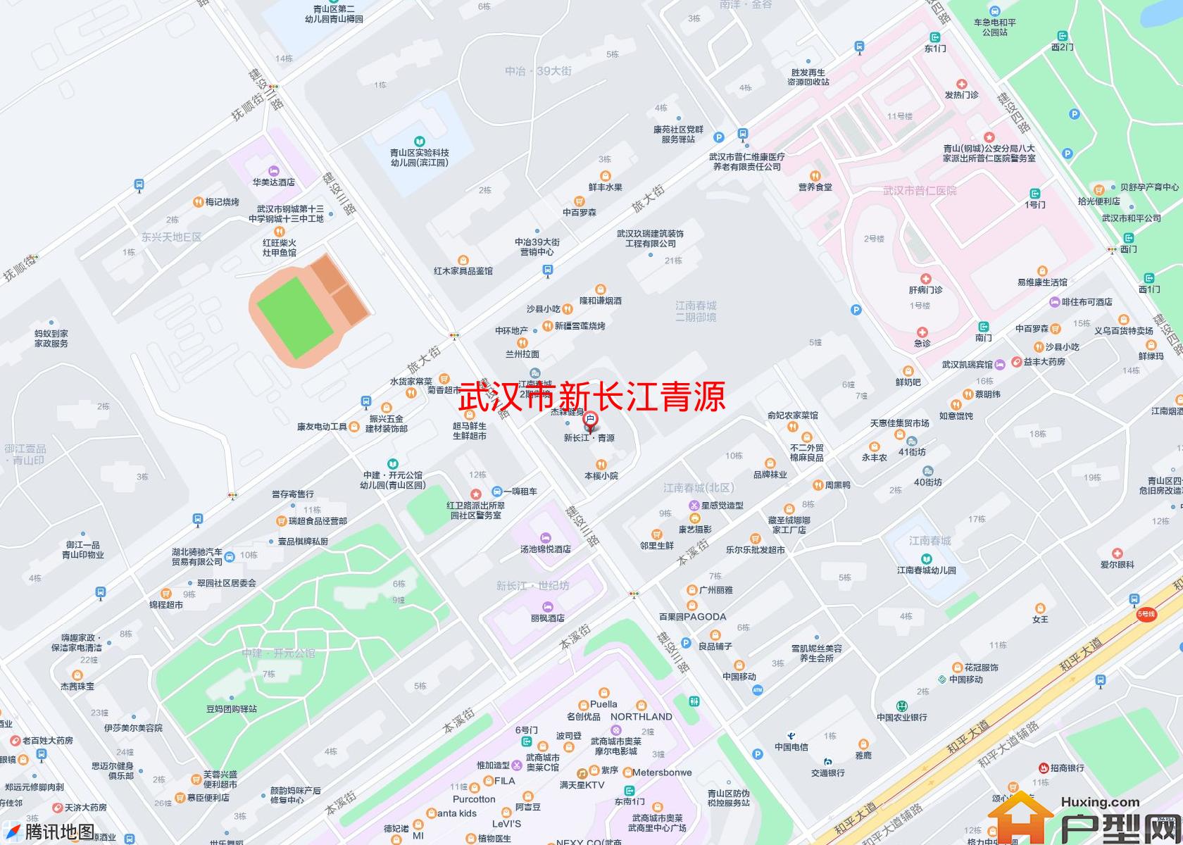 新长江青源小区 - 户型网