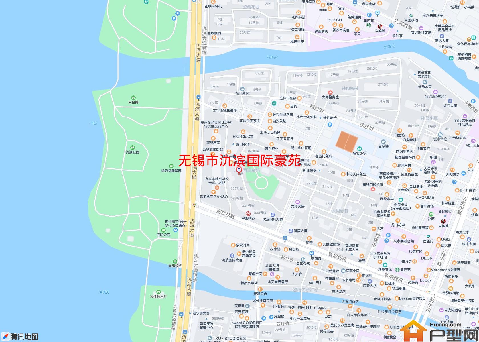 氿滨国际豪苑小区 - 户型网
