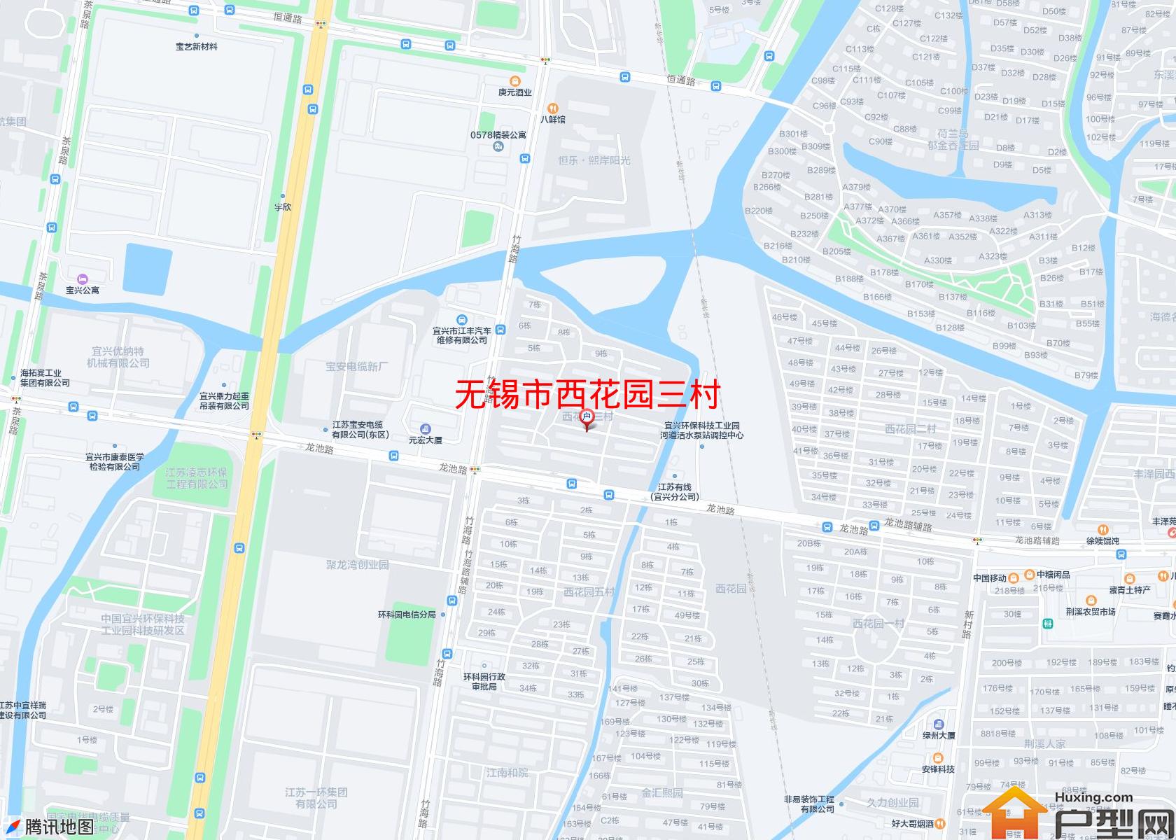 西花园三村小区 - 户型网