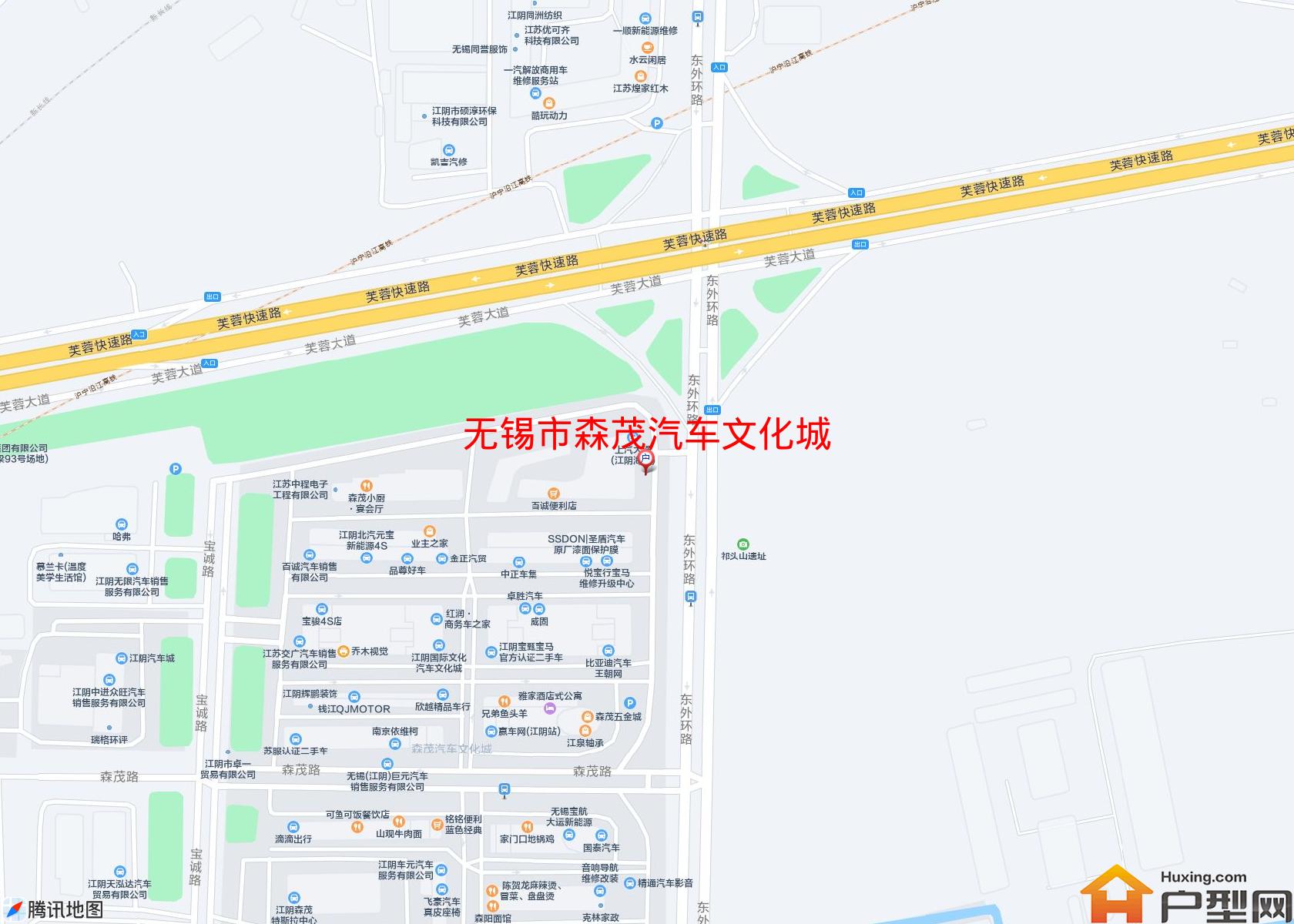 森茂汽车文化城小区 - 户型网