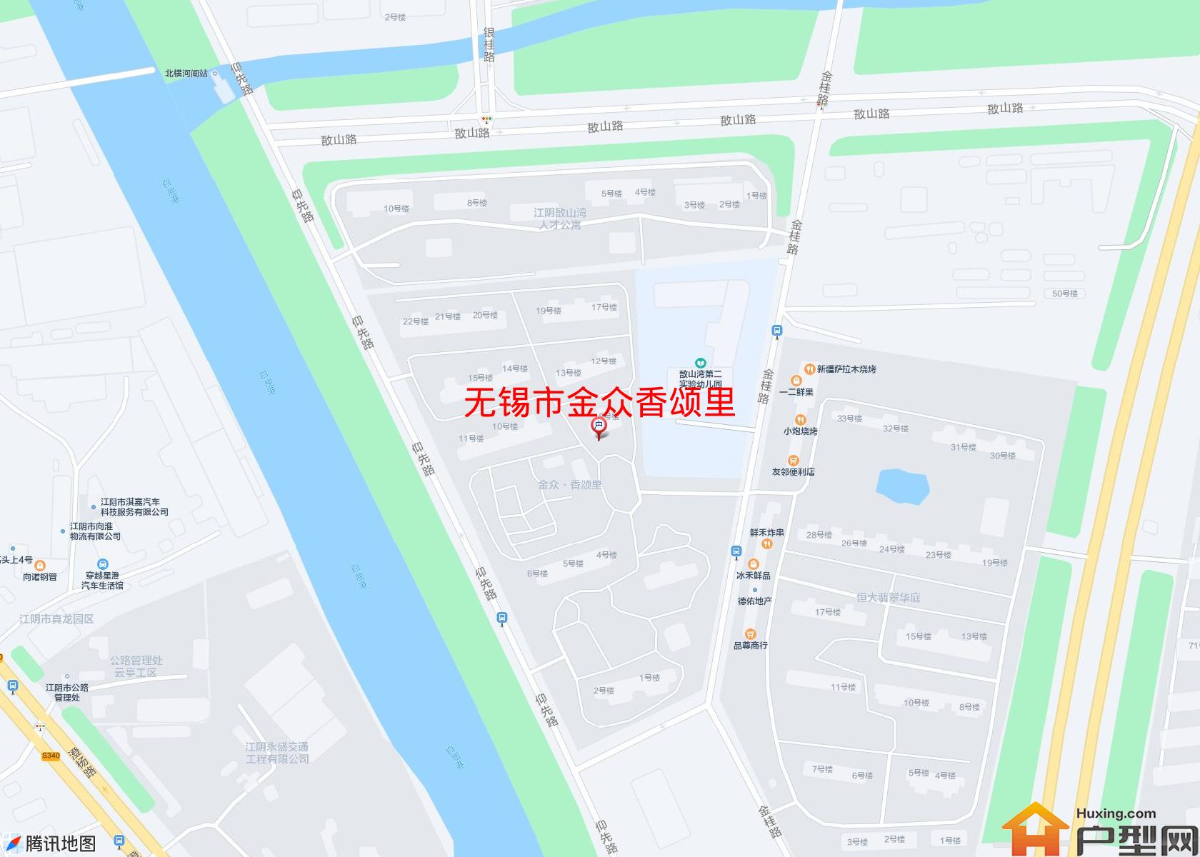 金众香颂里小区 - 户型网