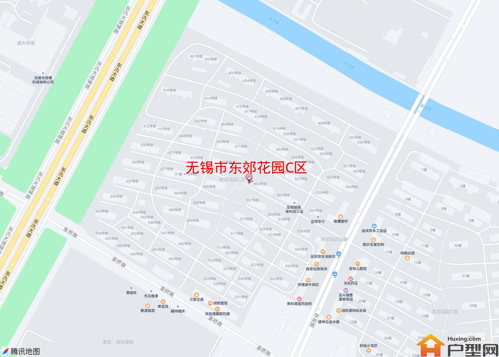 东郊花园C区小区 - 户型网
