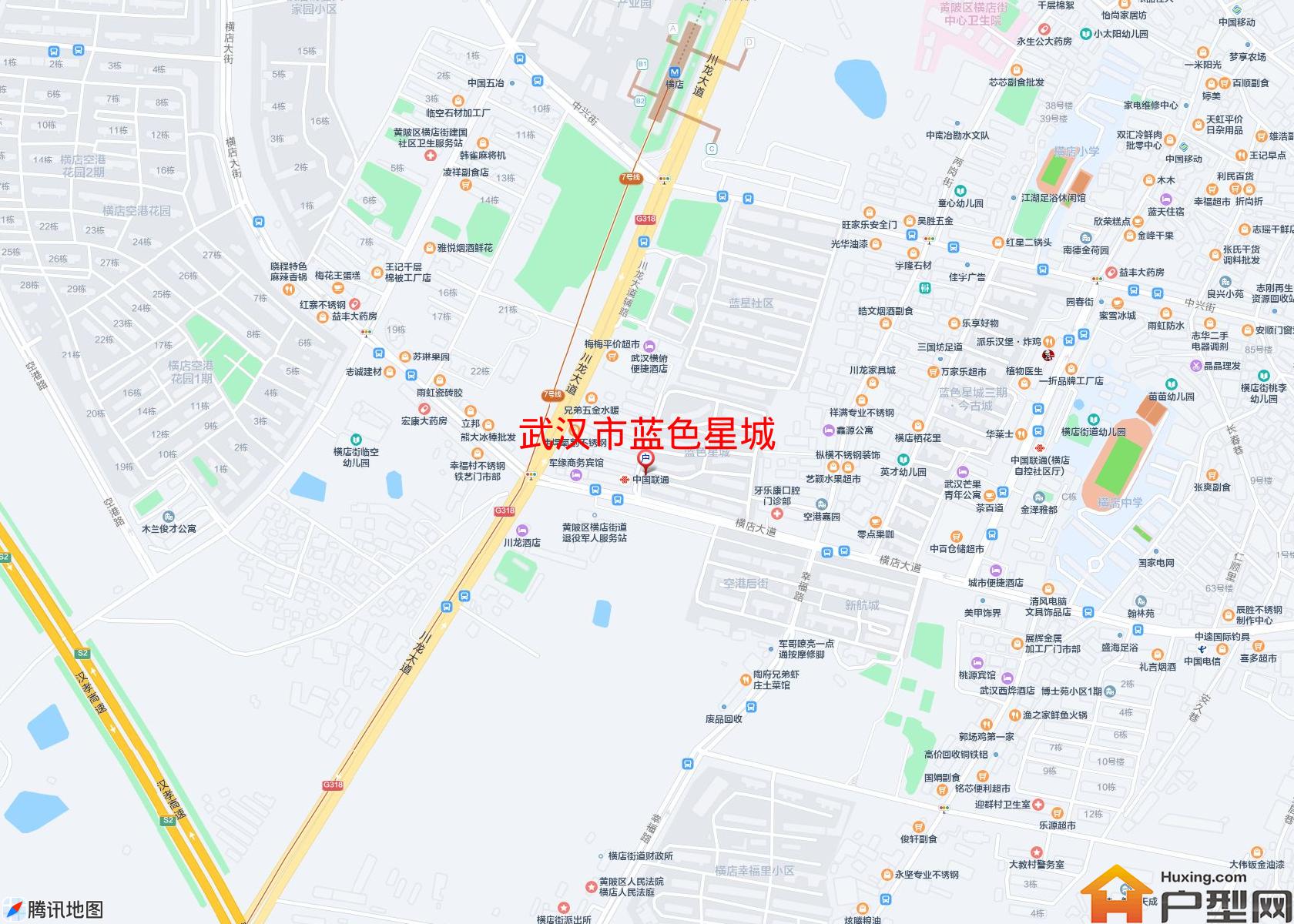 蓝色星城小区 - 户型网