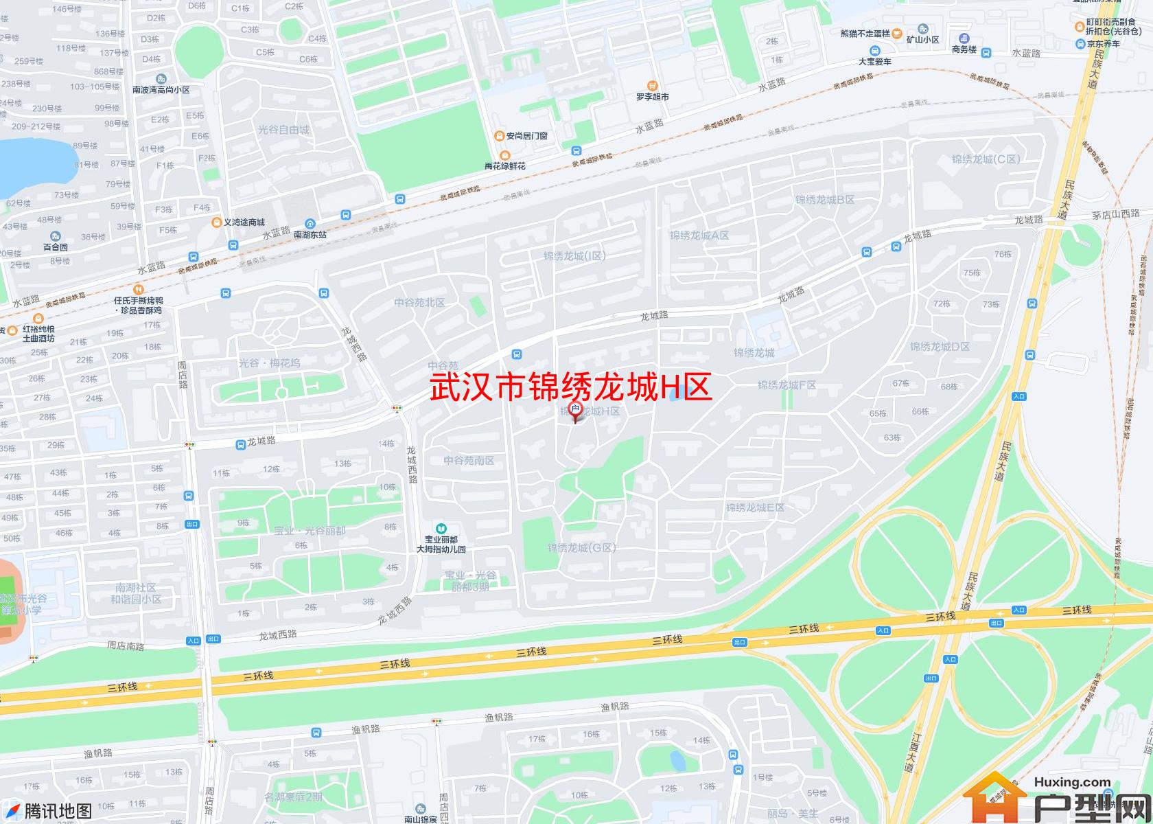 锦绣龙城H区小区 - 户型网