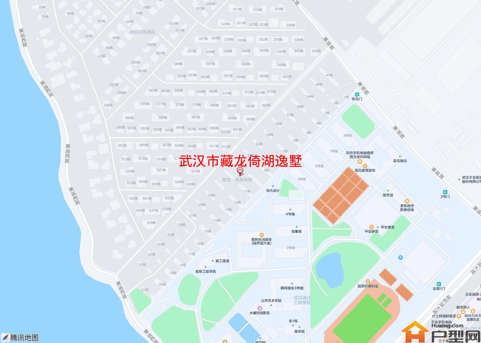 藏龙倚湖逸墅小区 - 户型网