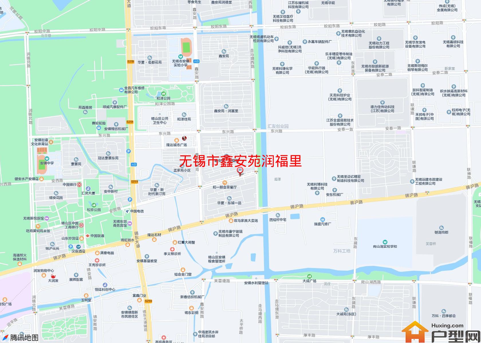 鑫安苑润福里小区 - 户型网 鑫安苑润福里小区 - 户型网