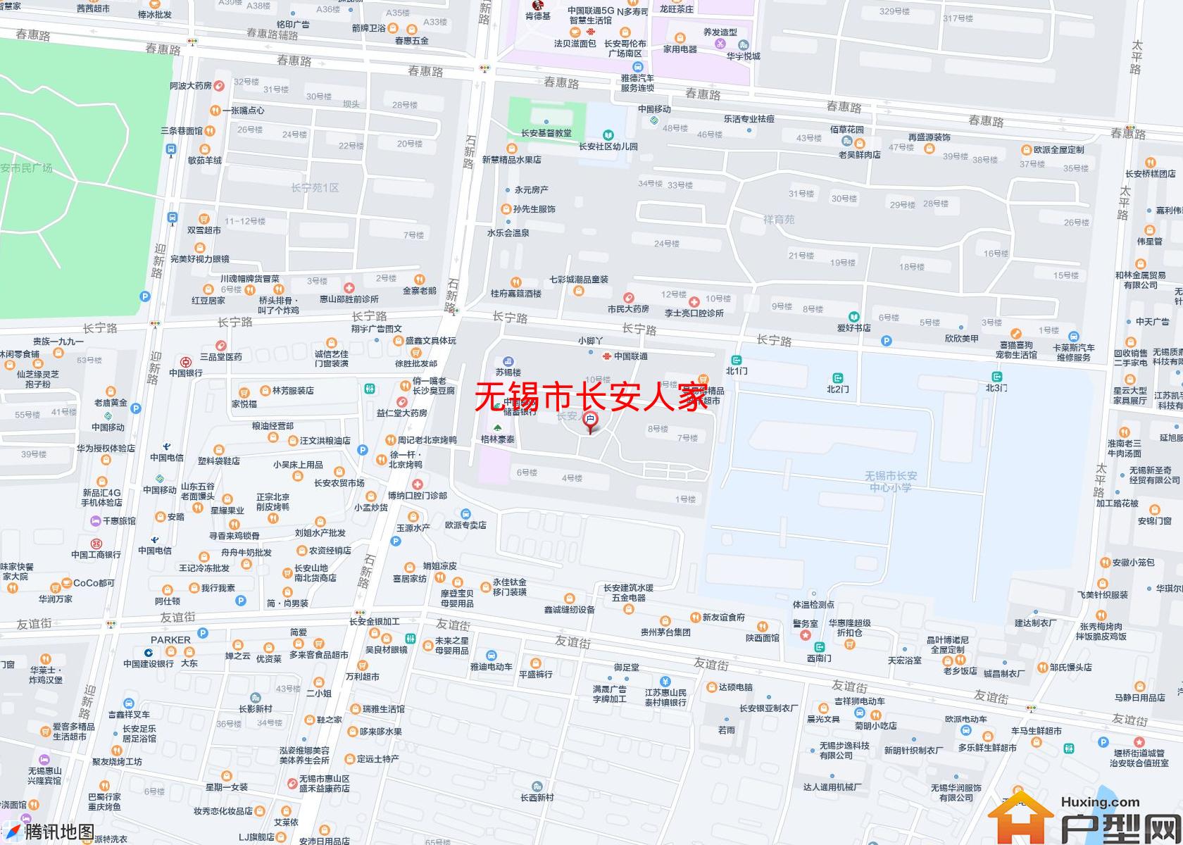 长安人家小区 - 户型网