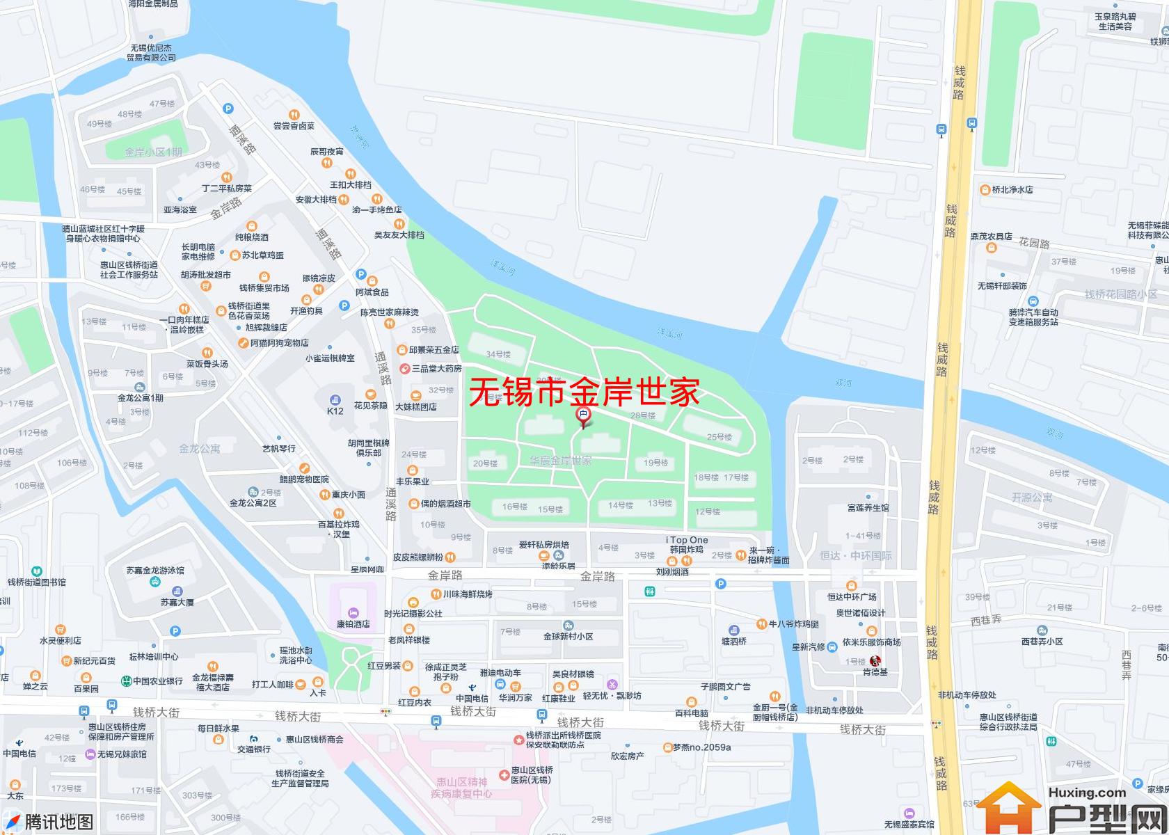 金岸世家小区 - 户型网