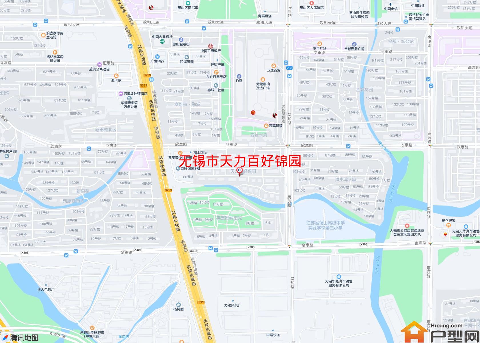 天力百好锦园小区 - 户型网