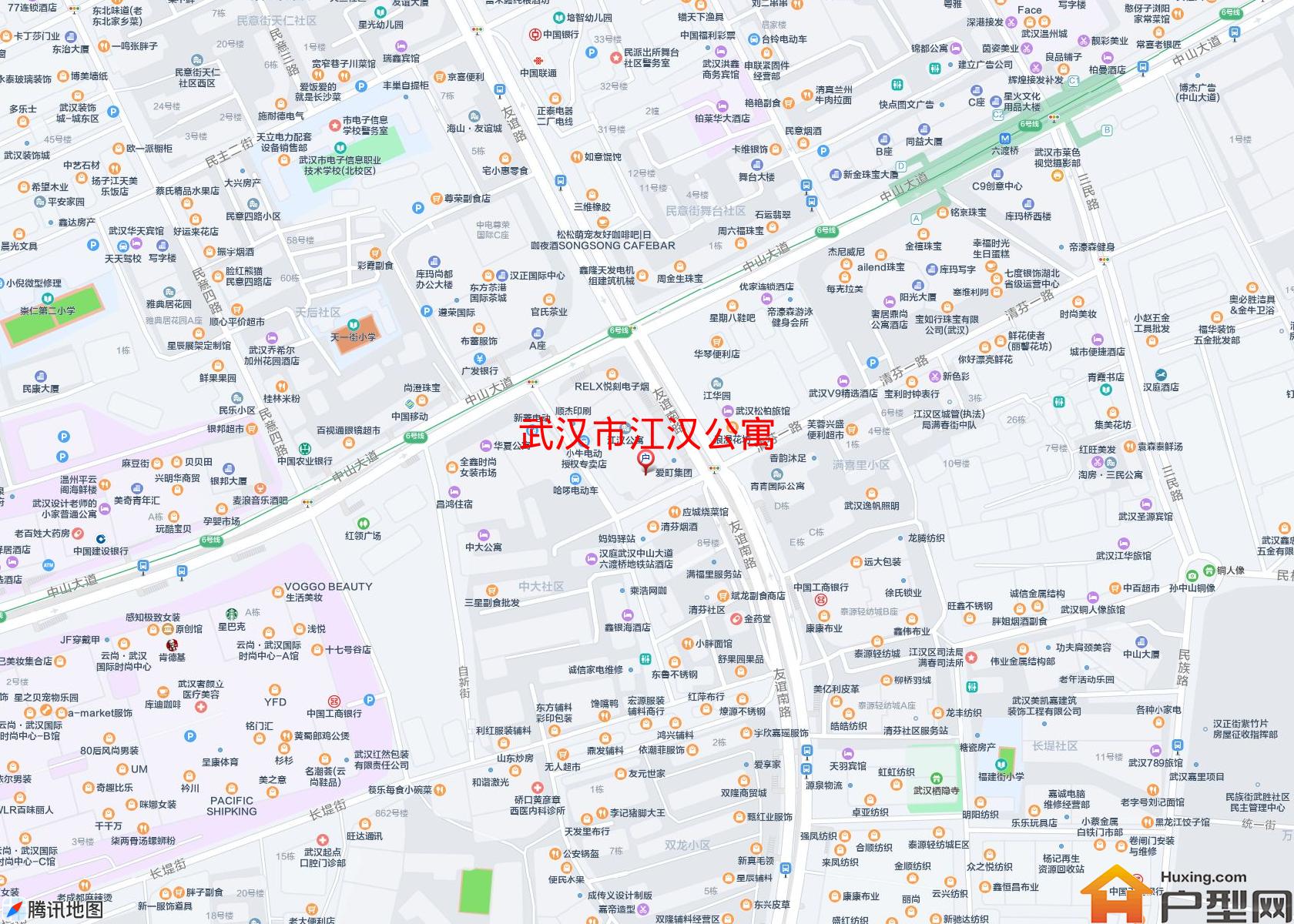 江汉公寓小区 - 户型网