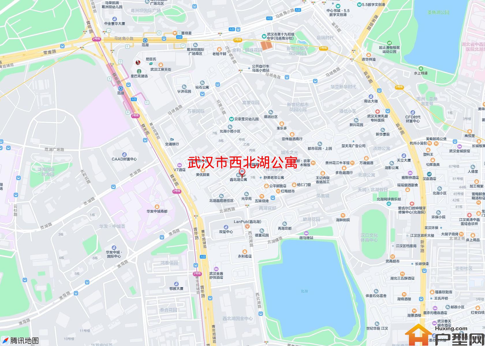 西北湖公寓小区 - 户型网