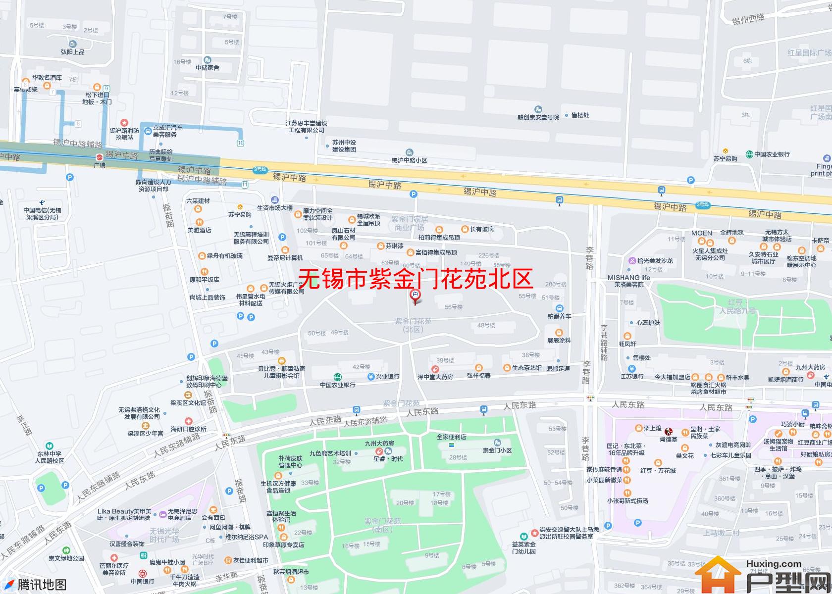紫金门花苑北区小区 - 户型网