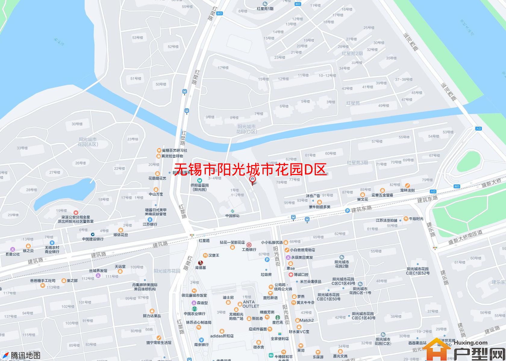 阳光城市花园D区小区 - 户型网