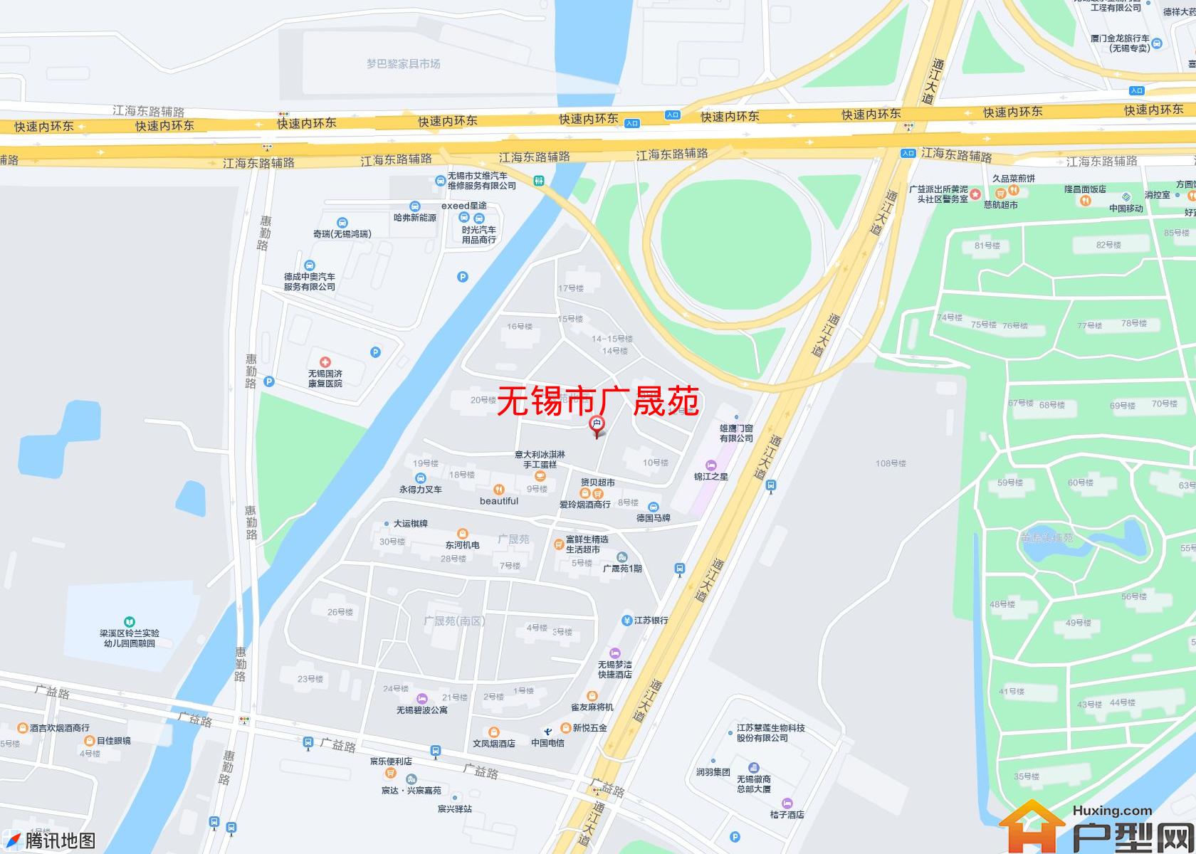 广晟苑小区 - 户型网