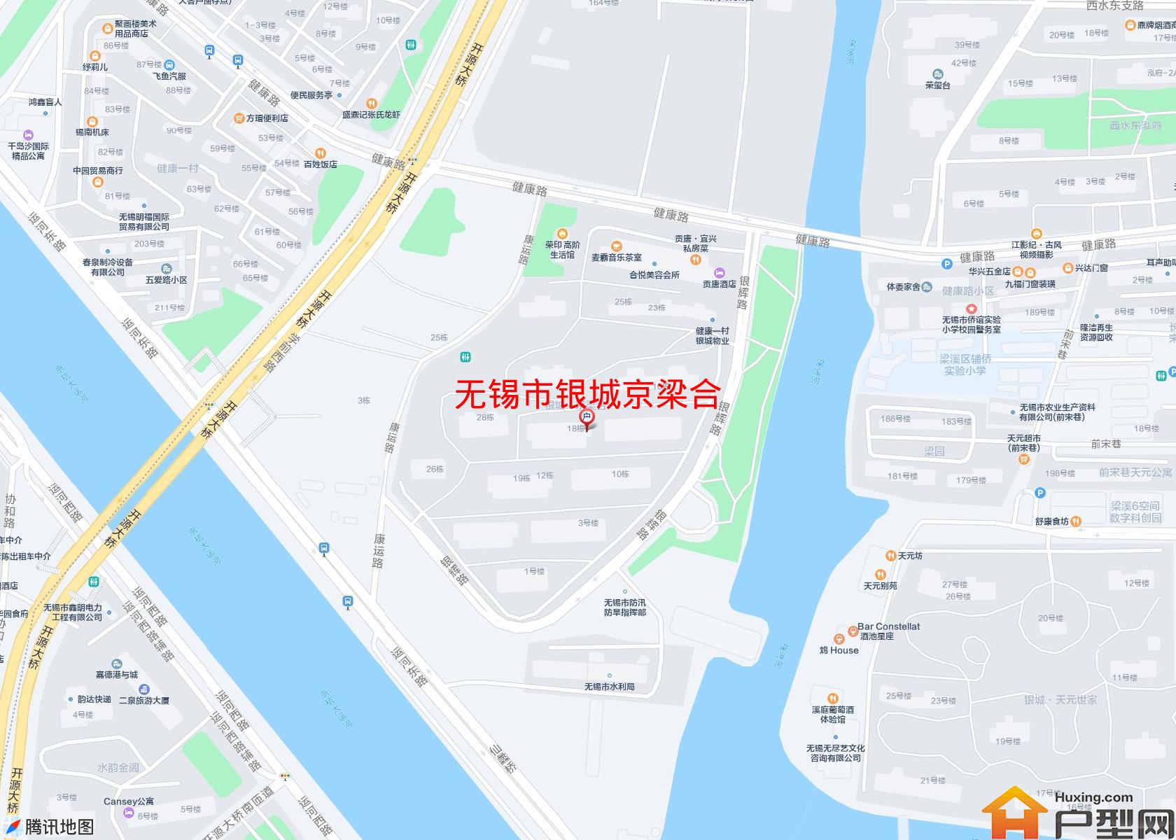 银城京梁合小区 - 户型网