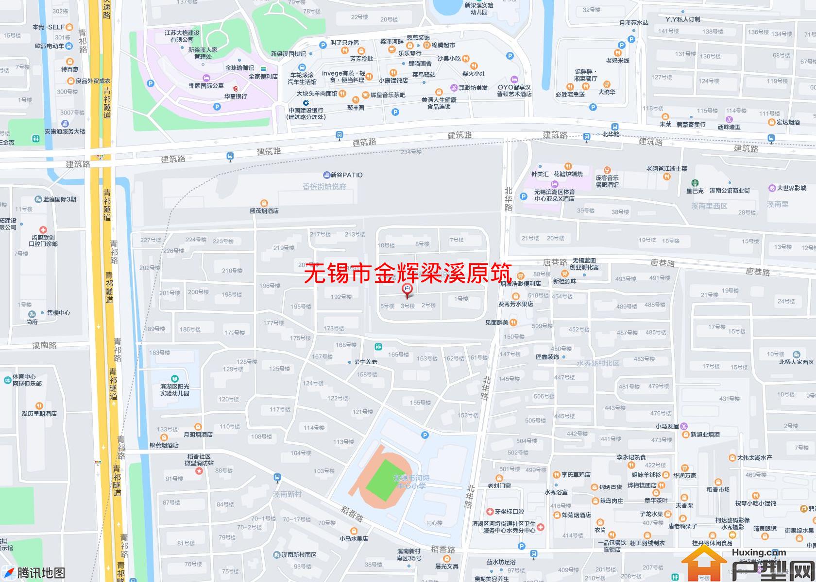 金辉梁溪原筑小区 - 户型网