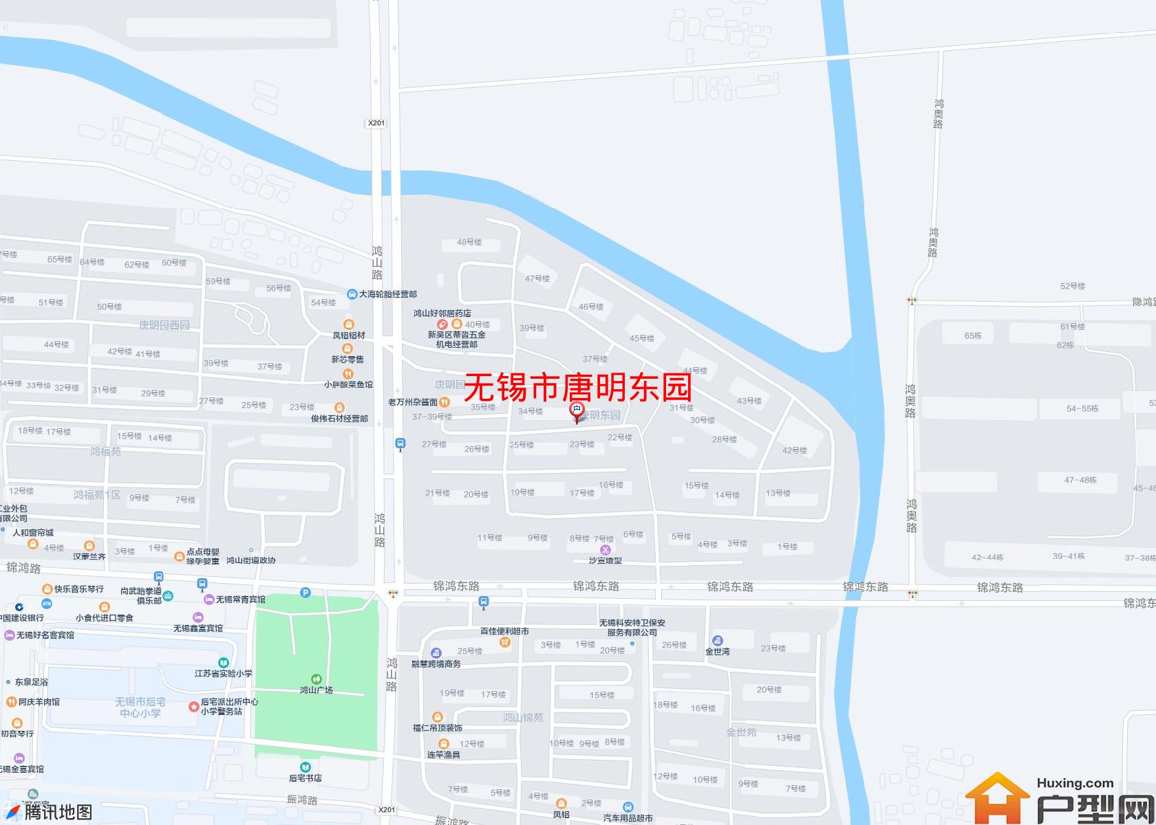 唐明东园小区 - 户型网